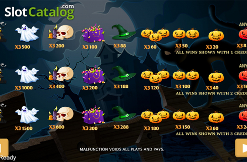 Οθόνη6. Halloween (PlayStar) Κουλοχέρης 