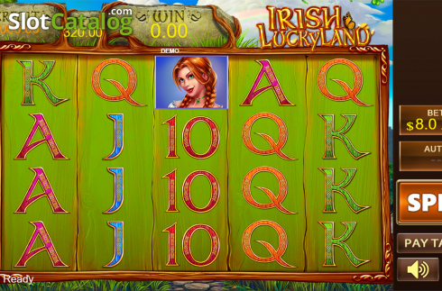 Οθόνη2. Irish Lucky Land Κουλοχέρης 