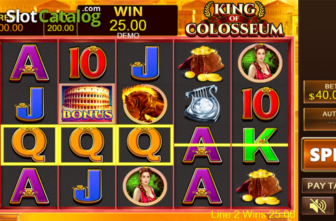 Οθόνη3. King Of Colosseum Κουλοχέρης 