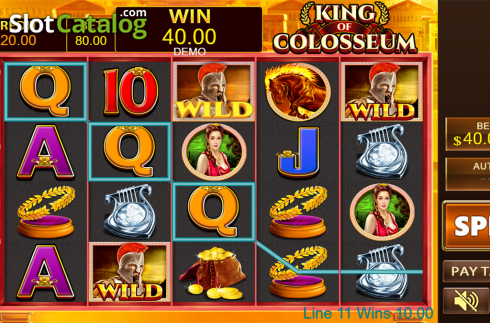 Οθόνη4. King Of Colosseum Κουλοχέρης 