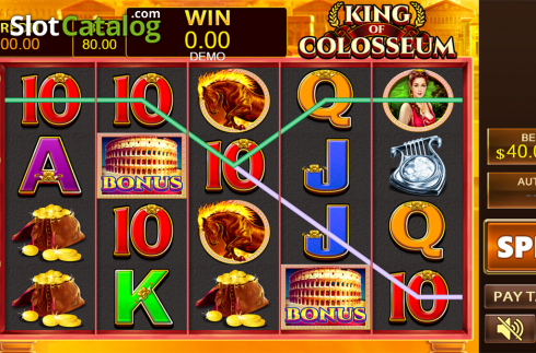 Οθόνη5. King Of Colosseum Κουλοχέρης 