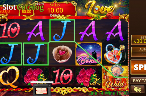 Οθόνη3. Love (PlayStar) Κουλοχέρης