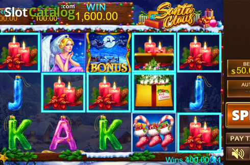 Οθόνη3. Santa Claus (PlayStar) Κουλοχέρης 