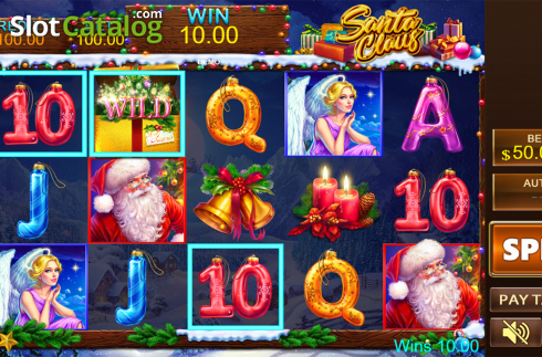Οθόνη4. Santa Claus (PlayStar) Κουλοχέρης 