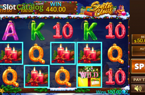 Οθόνη6. Santa Claus (PlayStar) Κουλοχέρης 