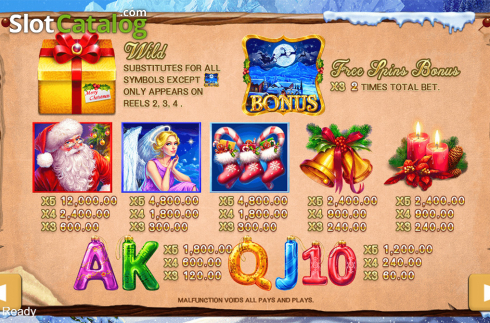 Οθόνη7. Santa Claus (PlayStar) Κουλοχέρης 