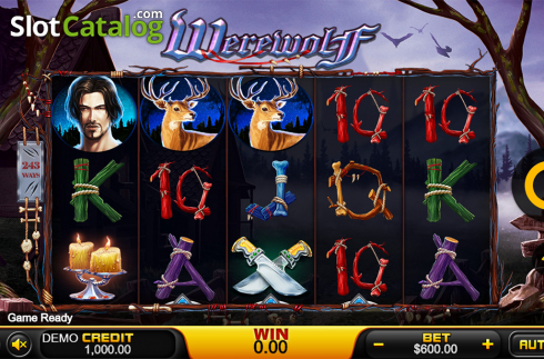 Οθόνη2. Werewolf (PlayStar) Κουλοχέρης