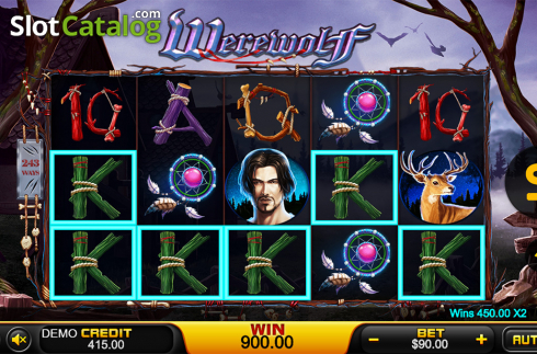 Οθόνη6. Werewolf (PlayStar) Κουλοχέρης
