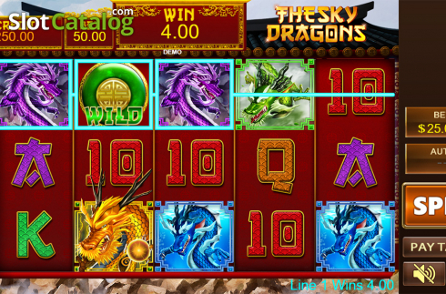 Οθόνη3. The Sky Dragons Κουλοχέρης 