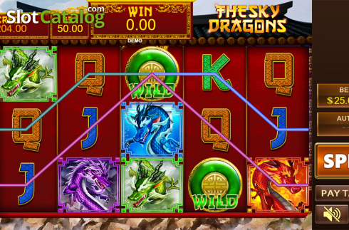 Οθόνη4. The Sky Dragons Κουλοχέρης 