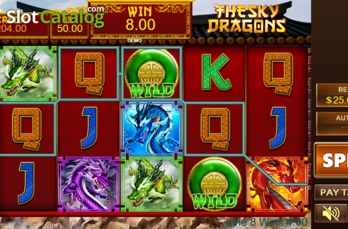 Οθόνη5. The Sky Dragons Κουλοχέρης 