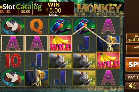 Οθόνη3. Monkey (PlayStar) Κουλοχέρης 