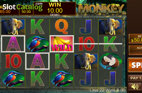 Οθόνη4. Monkey (PlayStar) Κουλοχέρης 