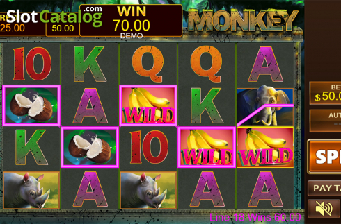 Οθόνη5. Monkey (PlayStar) Κουλοχέρης 