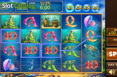 Οθόνη3. Princess Mermaid Κουλοχέρης
