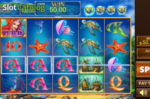 Οθόνη4. Princess Mermaid Κουλοχέρης