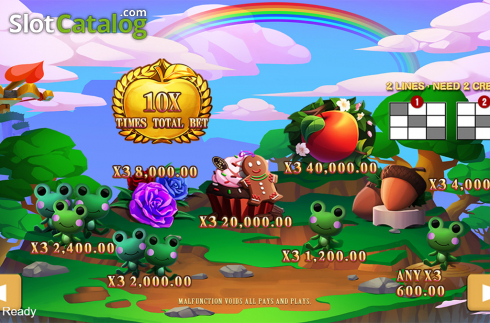 Οθόνη7. Shoot Golden Apple Κουλοχέρης