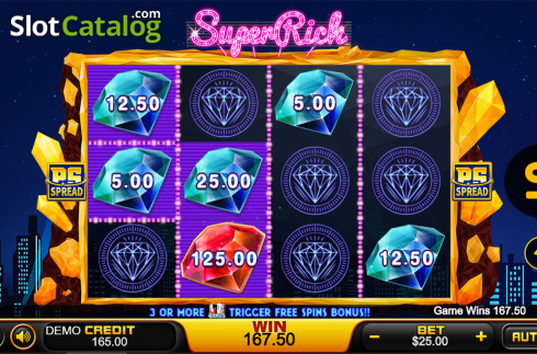 Οθόνη6. Super Rich (PlayStar) Κουλοχέρης