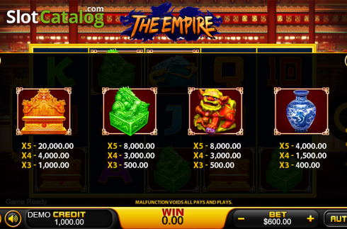 Οθόνη7. The Empire (PlayStar) Κουλοχέρης