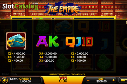 Οθόνη8. The Empire (PlayStar) Κουλοχέρης