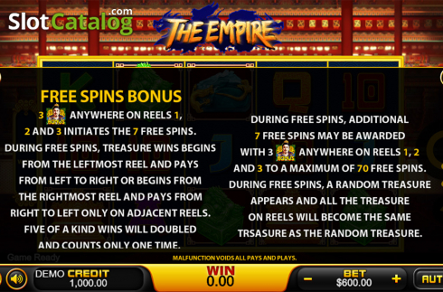 Οθόνη9. The Empire (PlayStar) Κουλοχέρης