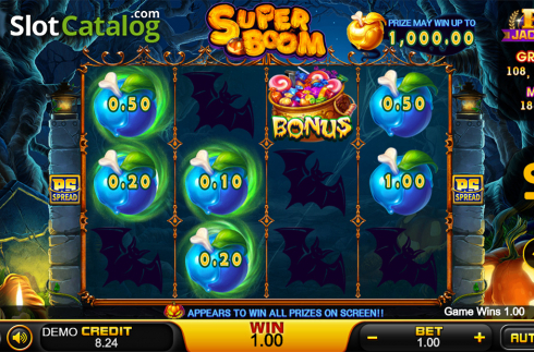 Οθόνη5. Super Boom (PlayStar) Κουλοχέρης
