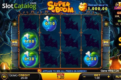 Οθόνη7. Super Boom (PlayStar) Κουλοχέρης