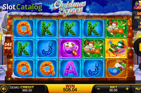 Οθόνη3. Christmas Express Κουλοχέρης