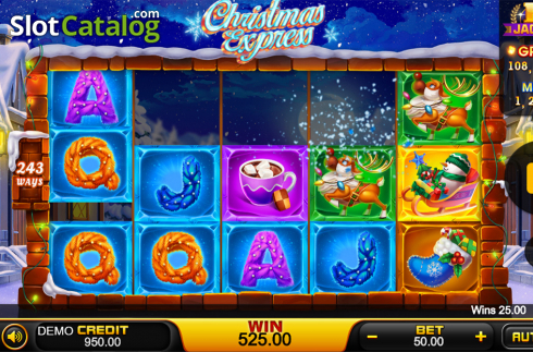 Οθόνη4. Christmas Express Κουλοχέρης