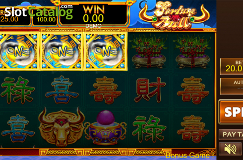 Οθόνη3. Fortune Bull (PlayStar) Κουλοχέρης