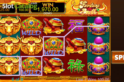 Οθόνη7. Fortune Bull (PlayStar) Κουλοχέρης