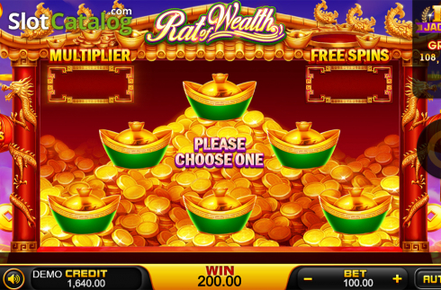 Οθόνη4. Rat of Wealth Κουλοχέρης