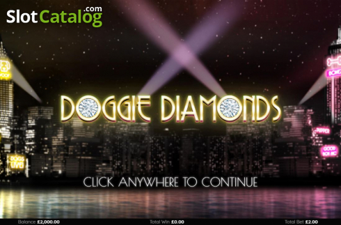 Οθόνη2. Doggie Diamonds Κουλοχέρης