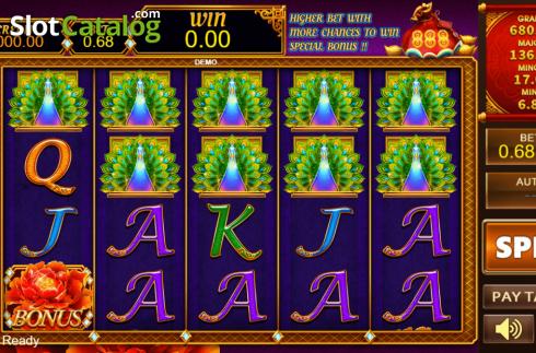 Οθόνη2. Peacock King 2 Κουλοχέρης