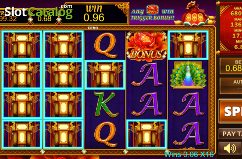Οθόνη3. Peacock King 2 Κουλοχέρης