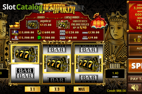 Οθόνη4. Lucky Poker 2 Κουλοχέρης