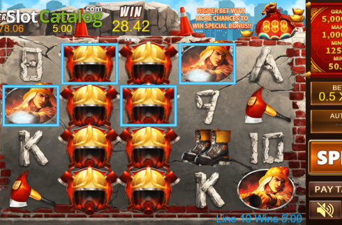 Οθόνη4. Fire Hero 2 Κουλοχέρης 