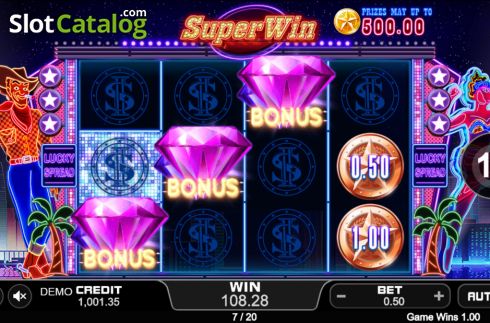 Οθόνη3. Super Win (PlayStar) Κουλοχέρης 