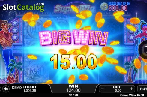 Οθόνη5. Super Win (PlayStar) Κουλοχέρης 