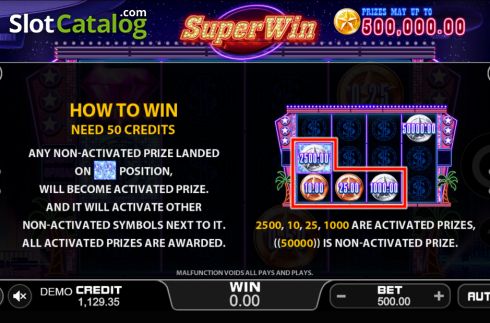 Οθόνη8. Super Win (PlayStar) Κουλοχέρης 