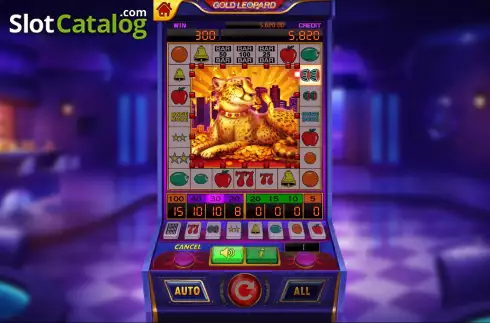 Οθόνη5. Gold Leopard Κουλοχέρης