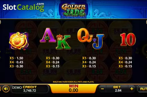 Οθόνη9. Golden Jade Κουλοχέρης