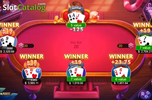 Οθόνη3. Pok Deng (PlayStar) Κουλοχέρης