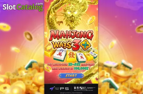 Οθόνη2. Mahjong Ways 3+ (PlayStar) Κουλοχέρης 