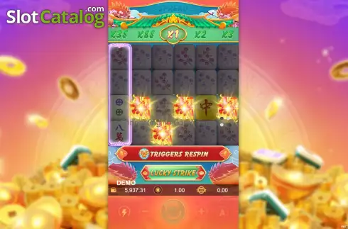 Οθόνη6. Mahjong Ways 3+ (PlayStar) Κουλοχέρης 