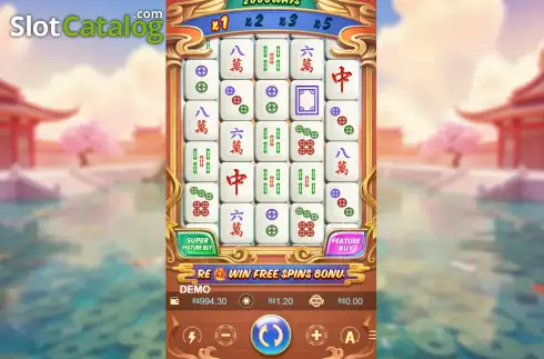Οθόνη2. Mahjong Origin Κουλοχέρης
