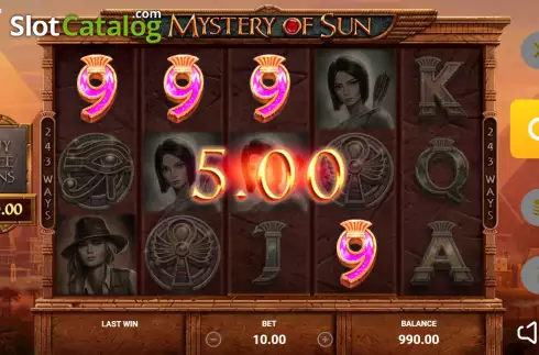 Οθόνη4. Mystery of Sun Κουλοχέρης