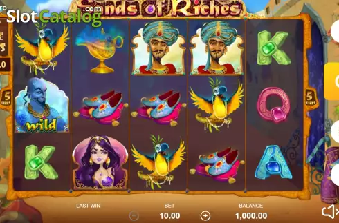 Οθόνη2. Sands of Riches Κουλοχέρης