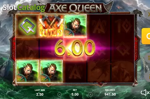 Οθόνη3. Axe Queen Κουλοχέρης
