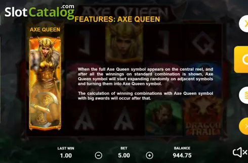 Οθόνη7. Axe Queen Κουλοχέρης